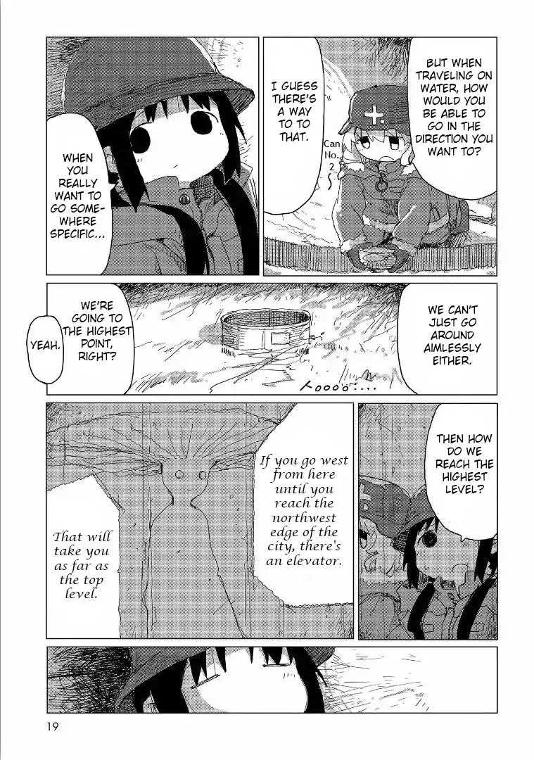 Shoujo Shuumatsu Ryokou Chapter 33 page 18 - Chapter 33: Channel