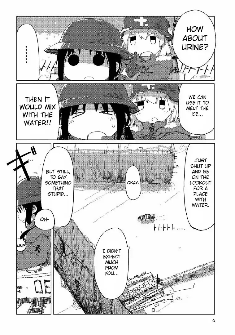 Shoujo Shuumatsu Ryokou Chapter 33 page 5 - Chapter 33: Channel