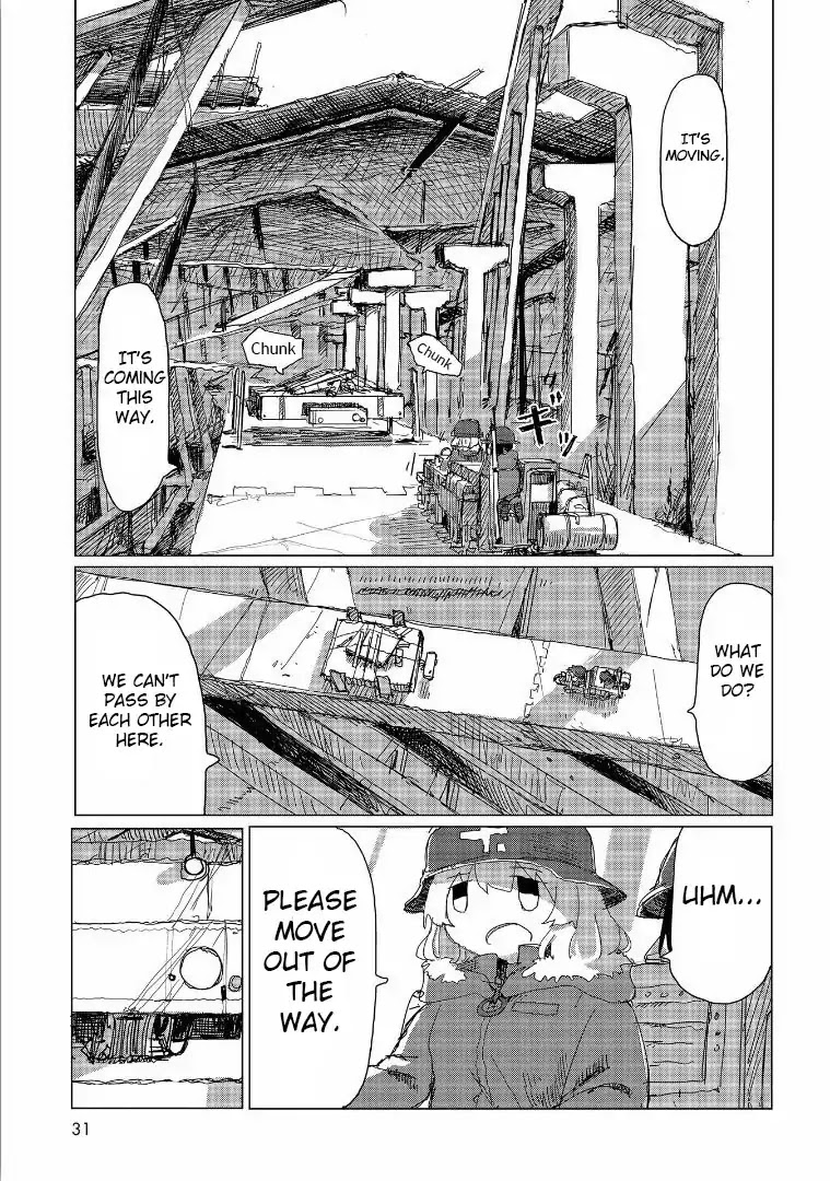 Shoujo Shuumatsu Ryokou Chapter 34 page 10 - Chapter 34: Injury