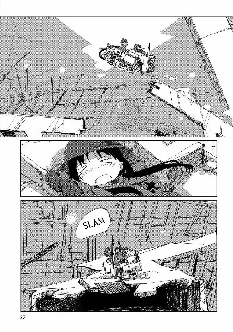 Shoujo Shuumatsu Ryokou Chapter 34 page 16 - Chapter 34: Injury