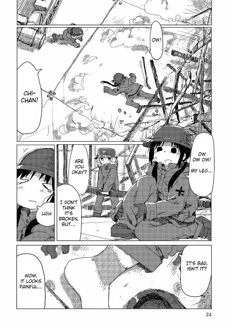 Shoujo Shuumatsu Ryokou Chapter 34 page 3 - Chapter 34: Injury