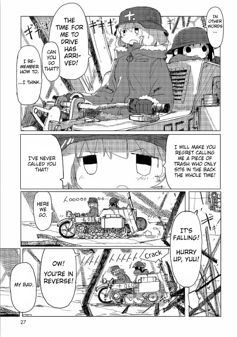 Shoujo Shuumatsu Ryokou Chapter 34 page 6 - Chapter 34: Injury