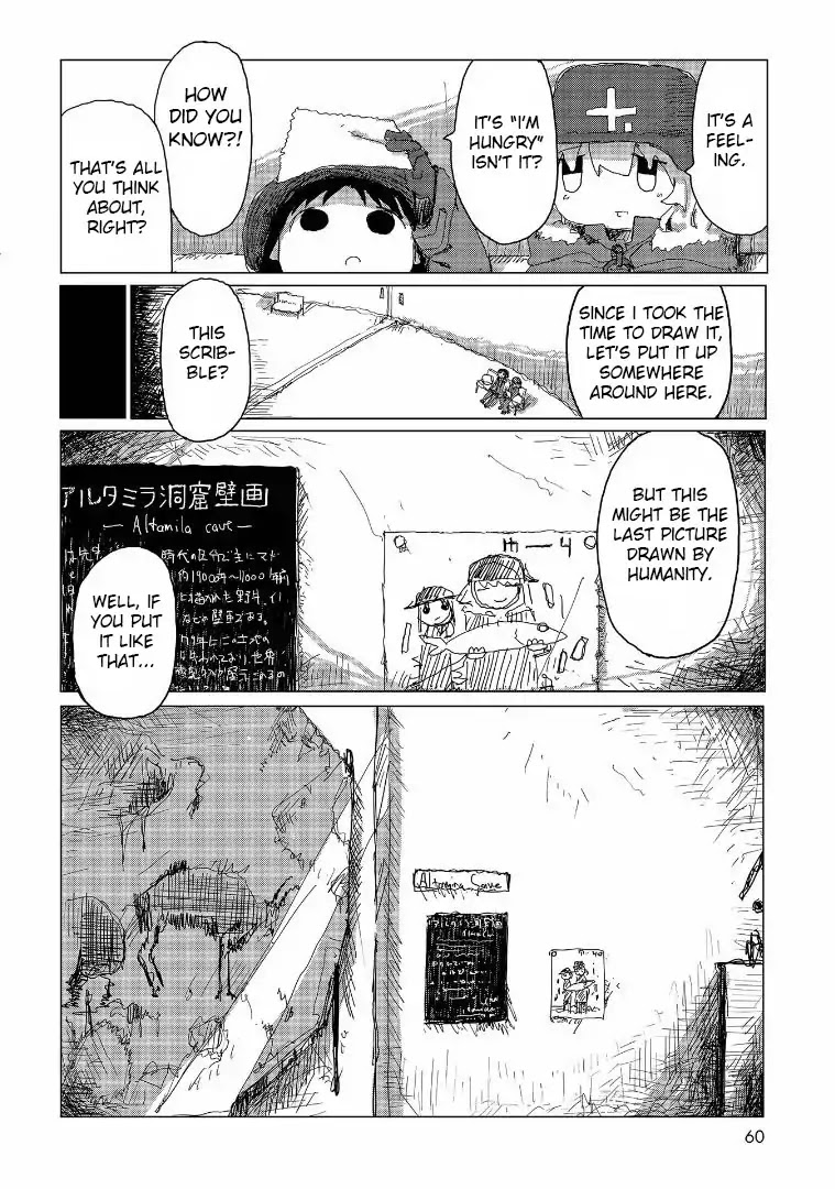 Shoujo Shuumatsu Ryokou Chapter 35 page 17 - Chapter 35: Art