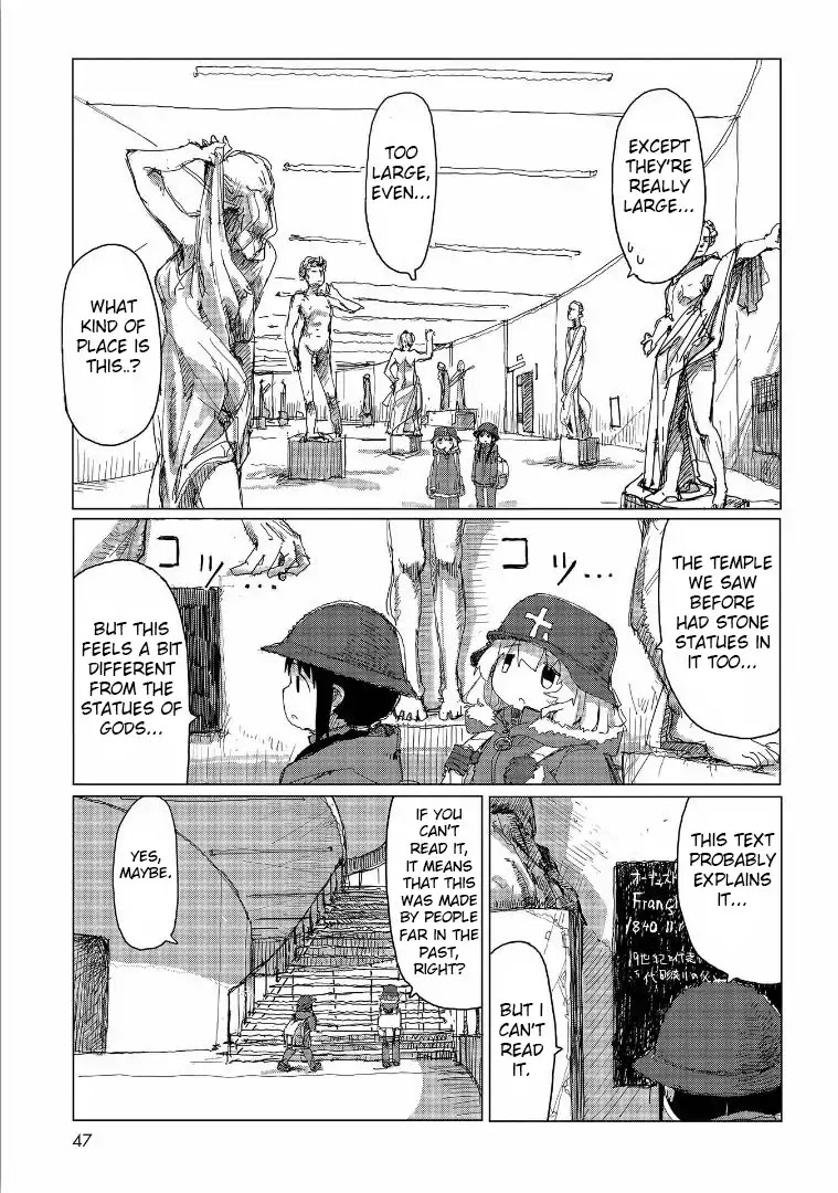 Shoujo Shuumatsu Ryokou Chapter 35 page 5 - Chapter 35: Art