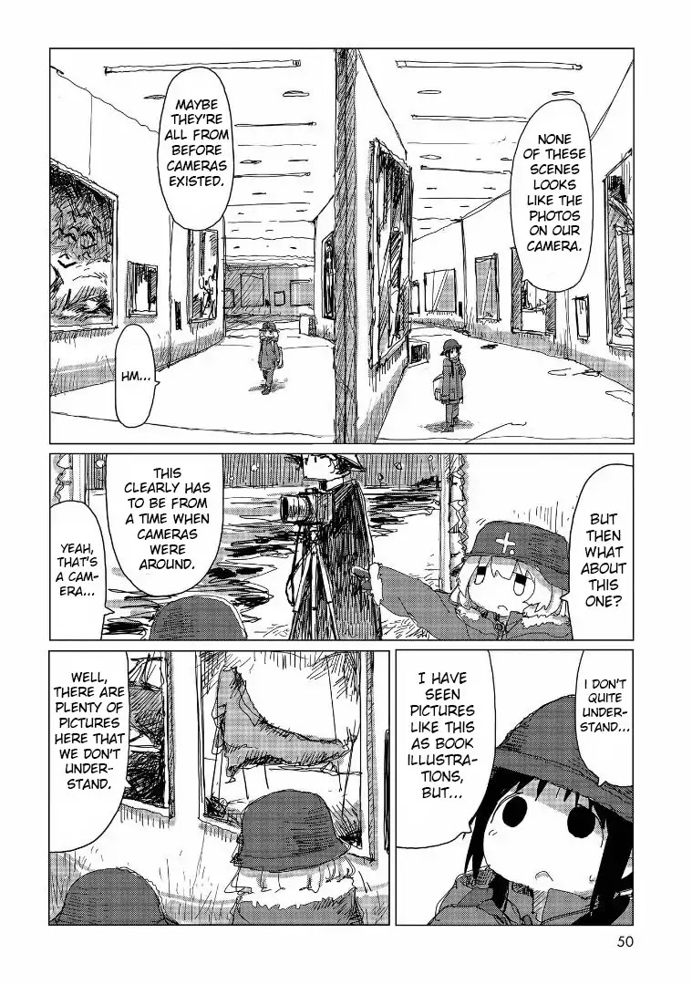 Shoujo Shuumatsu Ryokou Chapter 35 page 8 - Chapter 35: Art