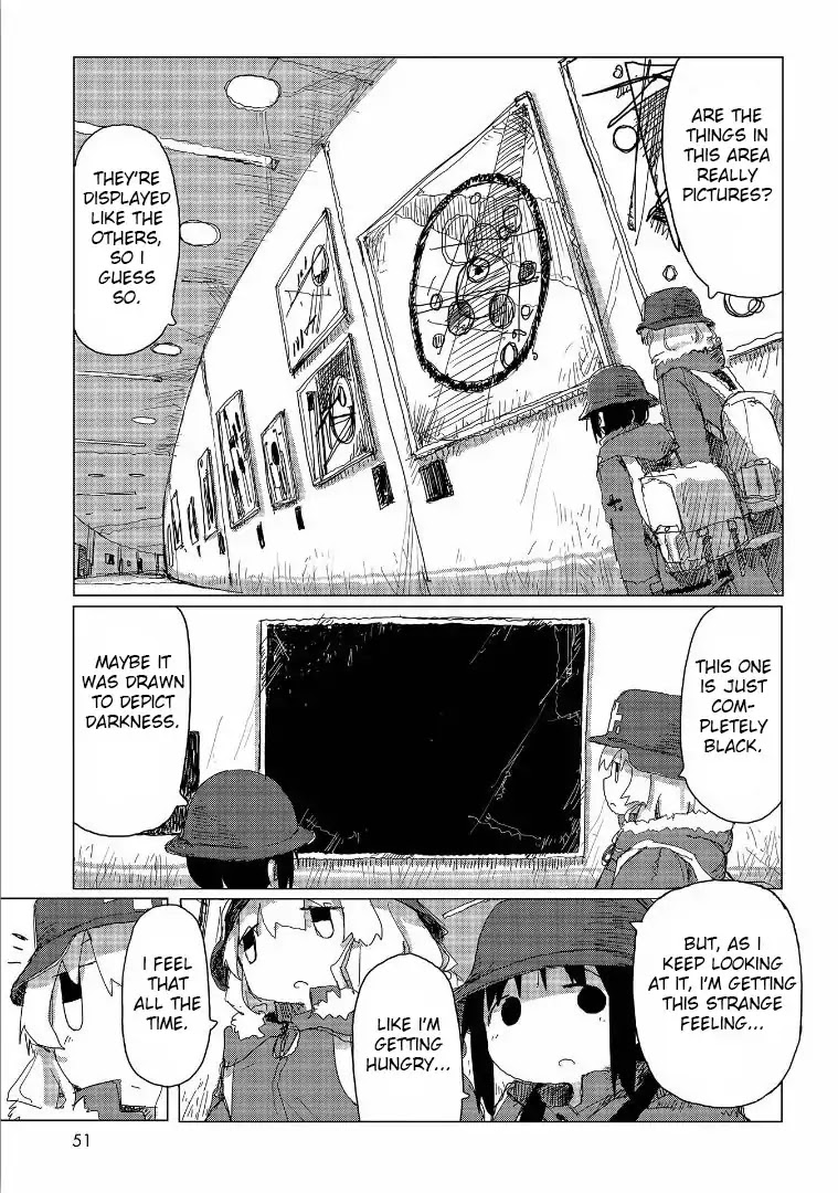 Shoujo Shuumatsu Ryokou Chapter 35 page 9 - Chapter 35: Art
