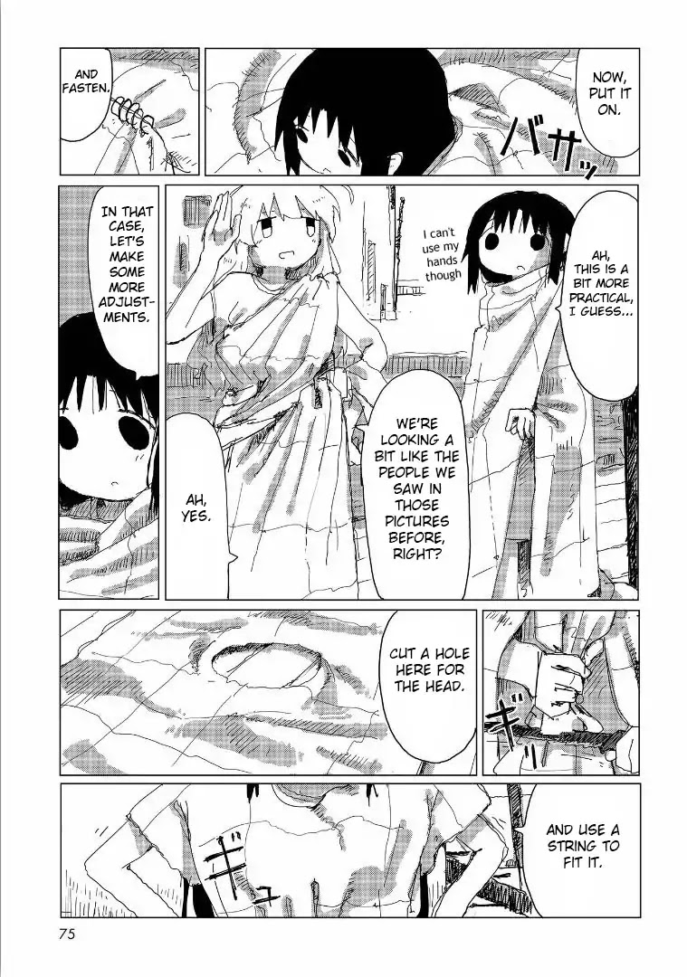 Shoujo Shuumatsu Ryokou Chapter 36 page 14 - Chapter 36: Clothes