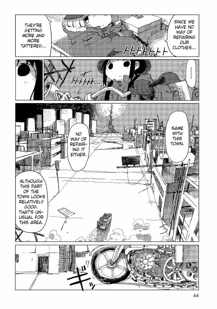 Shoujo Shuumatsu Ryokou Chapter 36 page 3 - Chapter 36: Clothes