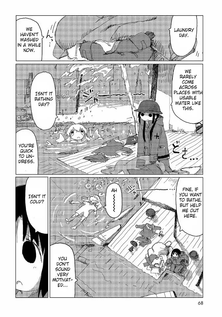 Shoujo Shuumatsu Ryokou Chapter 36 page 7 - Chapter 36: Clothes