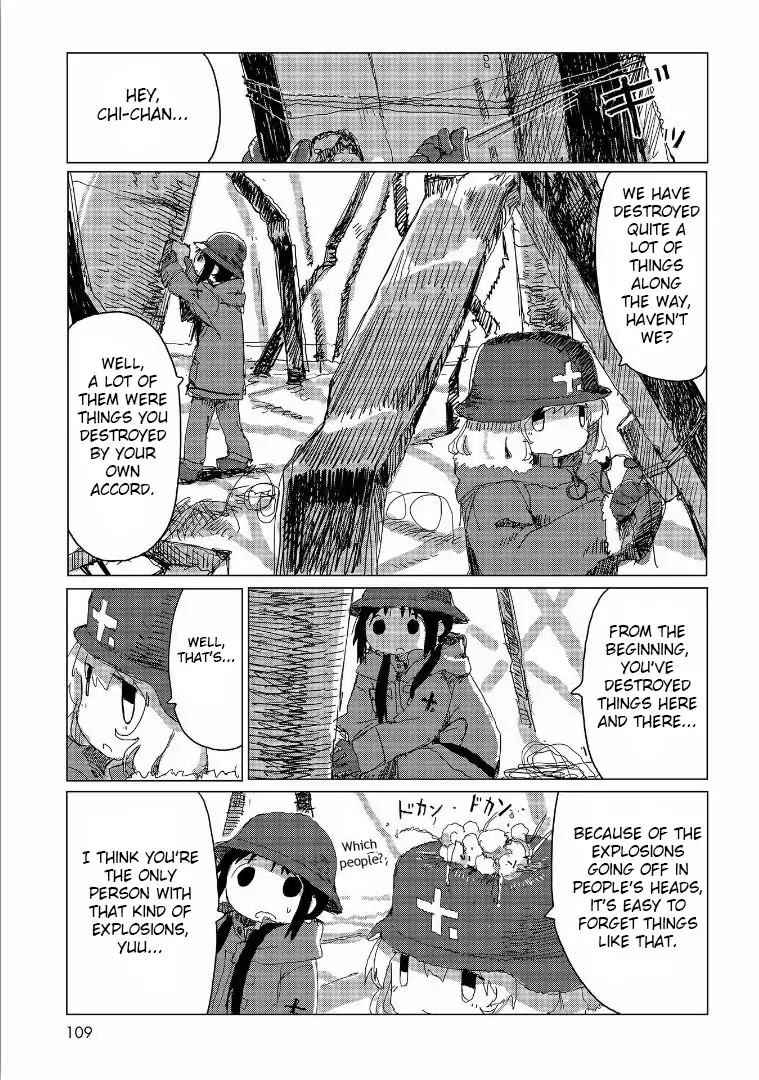Shoujo Shuumatsu Ryokou Chapter 38 page 10 - Chapter 38: Explosion
