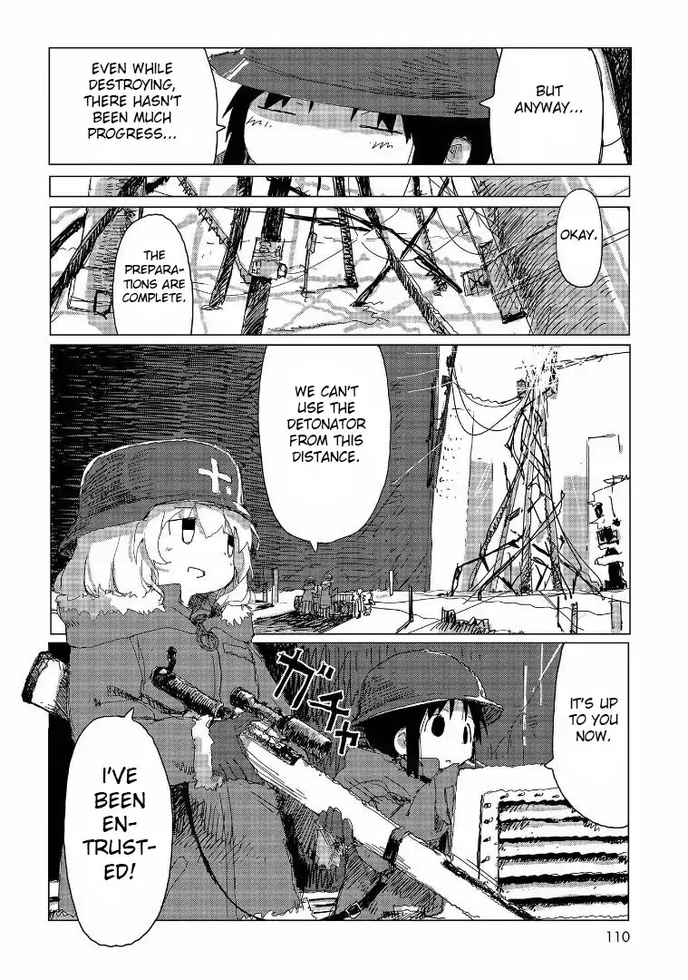 Shoujo Shuumatsu Ryokou Chapter 38 page 11 - Chapter 38: Explosion