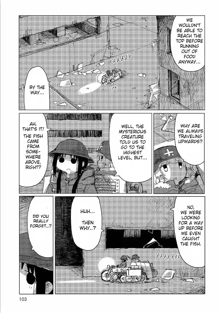 Shoujo Shuumatsu Ryokou Chapter 38 page 4 - Chapter 38: Explosion