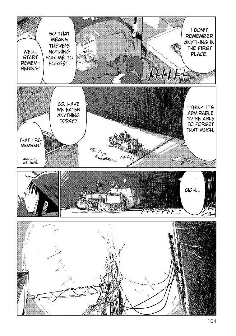 Shoujo Shuumatsu Ryokou Chapter 38 page 5 - Chapter 38: Explosion