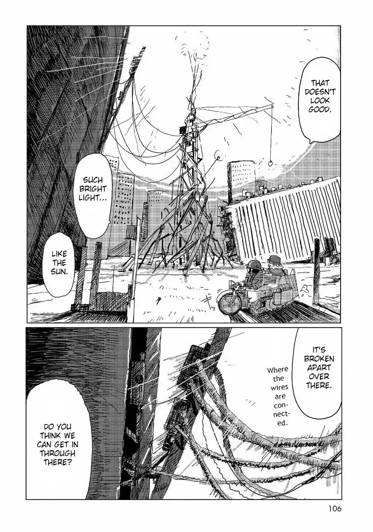 Shoujo Shuumatsu Ryokou Chapter 38 page 7 - Chapter 38: Explosion