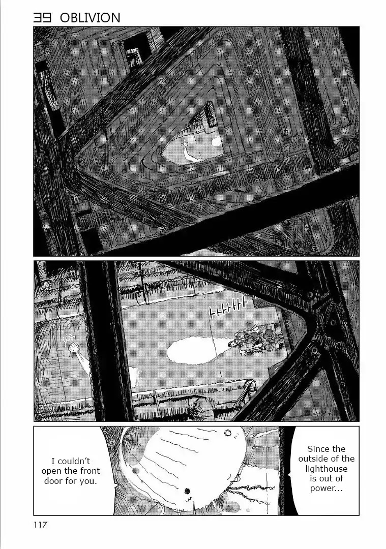 Shoujo Shuumatsu Ryokou Chapter 39 page 1 - Chapter 39: Oblivion