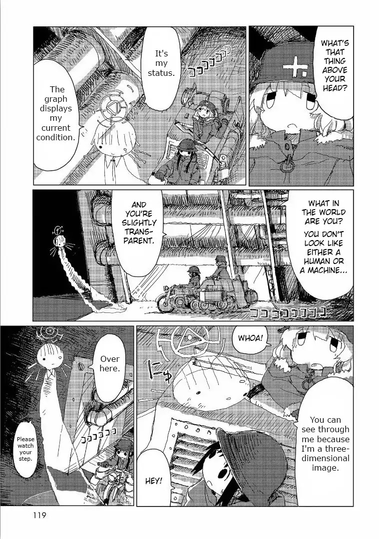 Shoujo Shuumatsu Ryokou Chapter 39 page 3 - Chapter 39: Oblivion