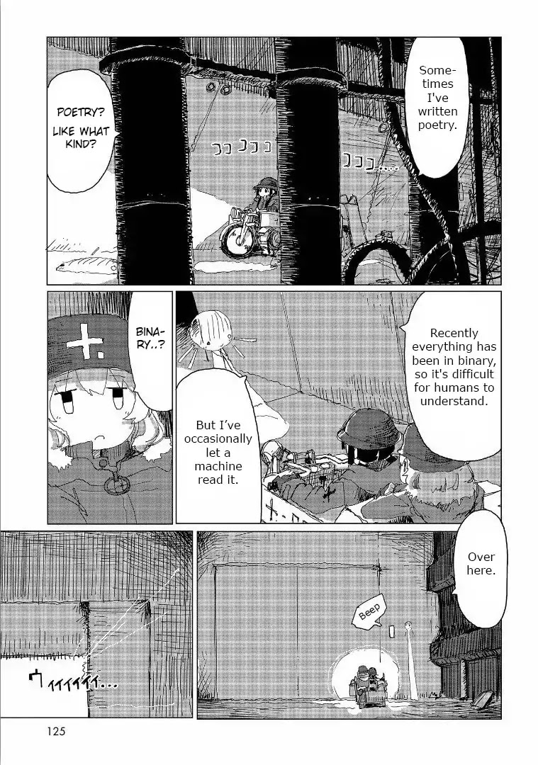 Shoujo Shuumatsu Ryokou Chapter 39 page 8 - Chapter 39: Oblivion