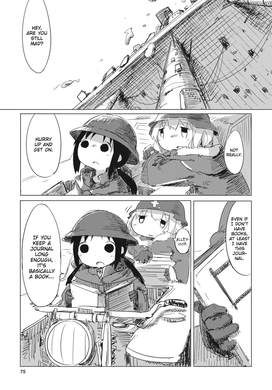 Shoujo Shuumatsu Ryokou Chapter 4 page 16 - Chapter 4: Journal