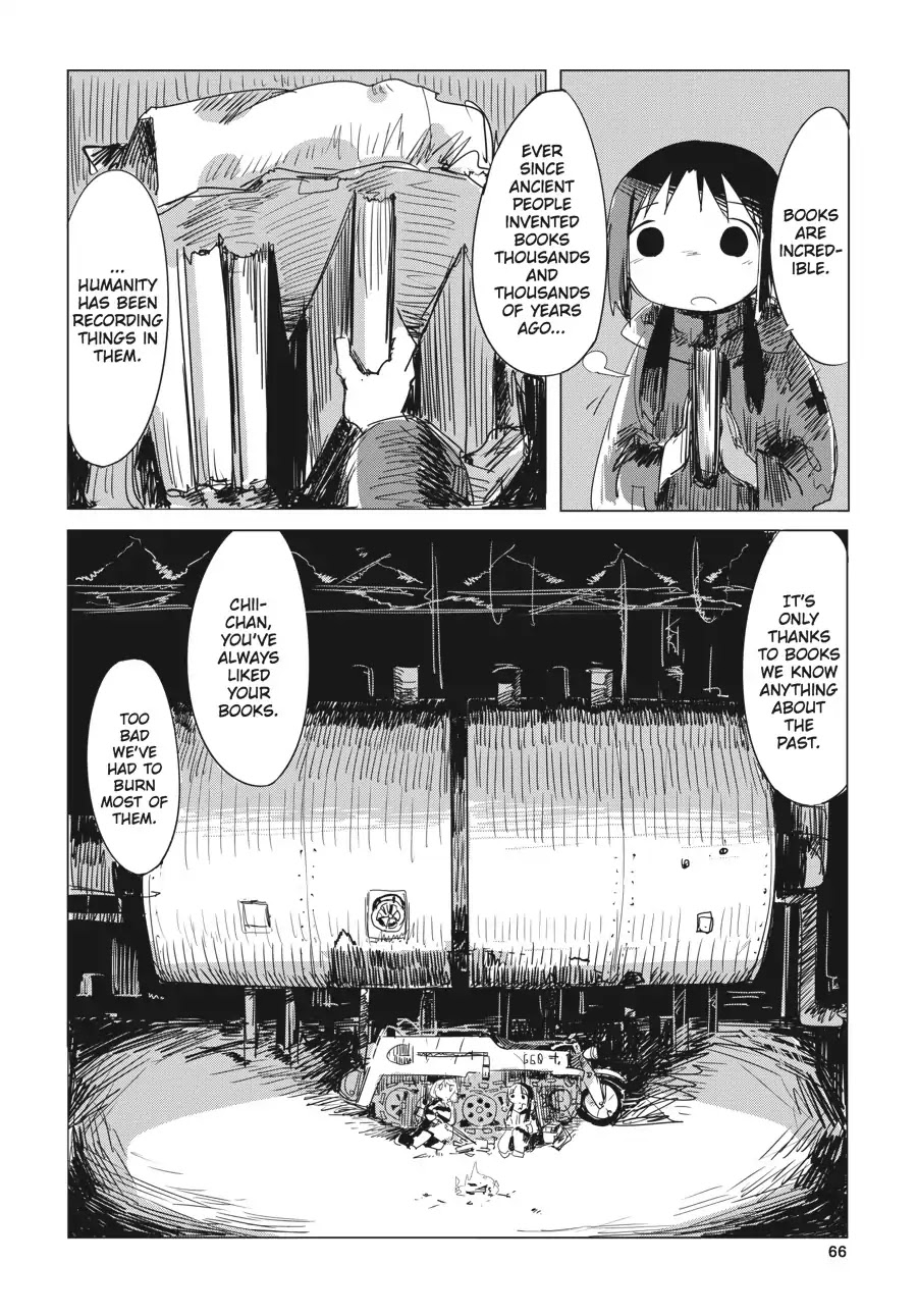 Shoujo Shuumatsu Ryokou Chapter 4 page 7 - Chapter 4: Journal