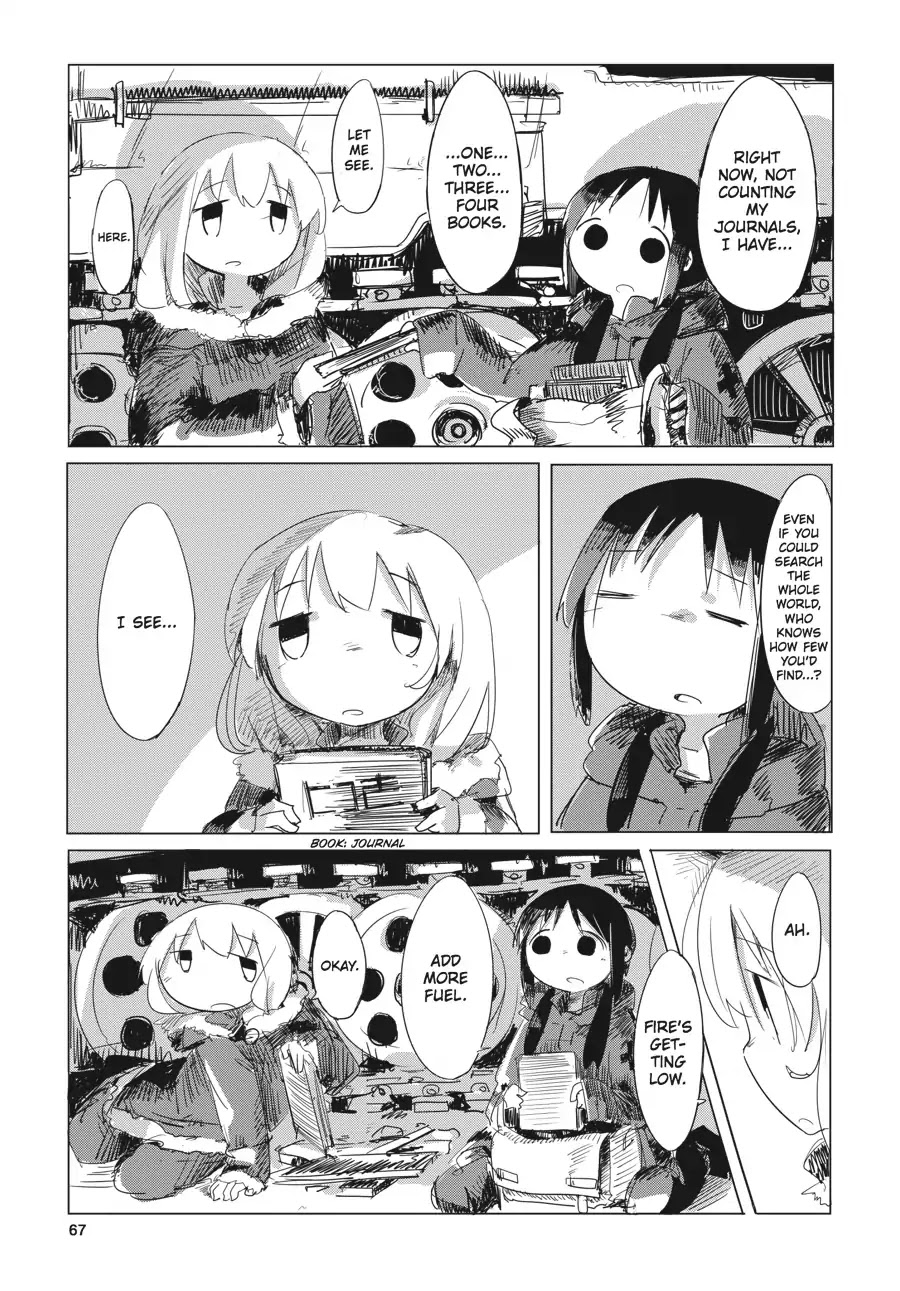 Shoujo Shuumatsu Ryokou Chapter 4 page 8 - Chapter 4: Journal