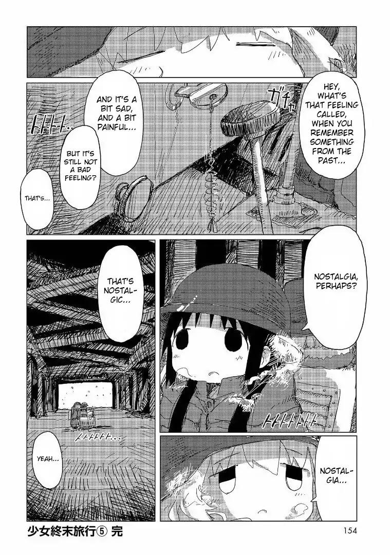 Shoujo Shuumatsu Ryokou Chapter 40 page 19 - Chapter 40: Hometown