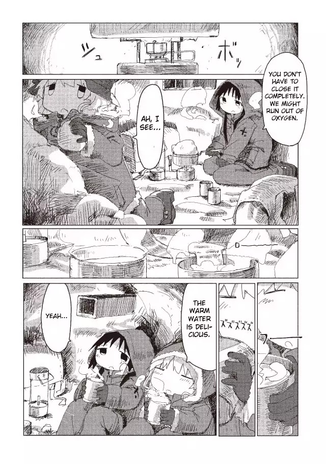 Shoujo Shuumatsu Ryokou Chapter 41 page 10 - Chapter 41: Snow Fort