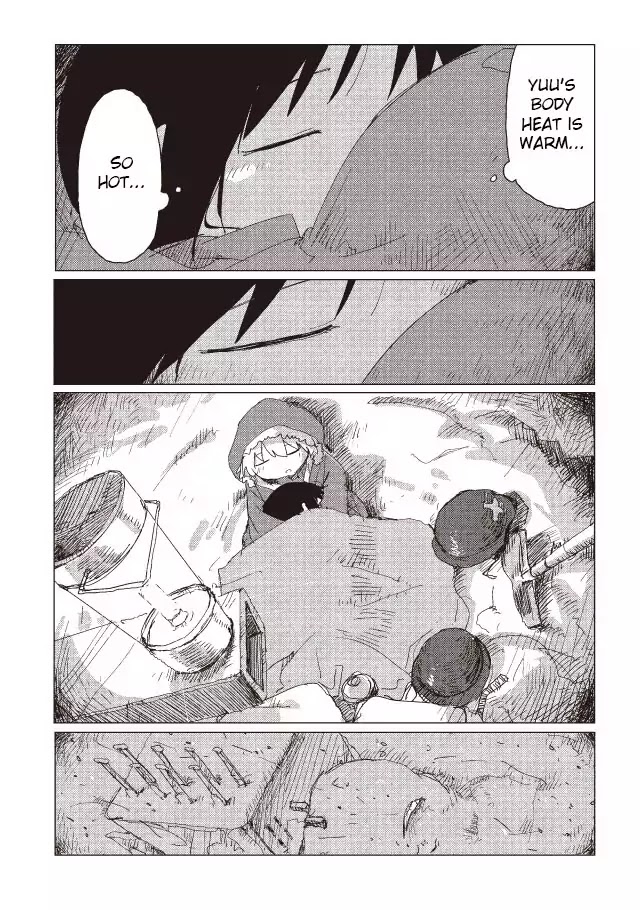 Shoujo Shuumatsu Ryokou Chapter 41 page 15 - Chapter 41: Snow Fort