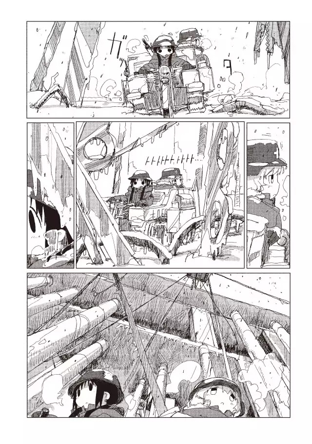 Shoujo Shuumatsu Ryokou Chapter 41 page 3 - Chapter 41: Snow Fort