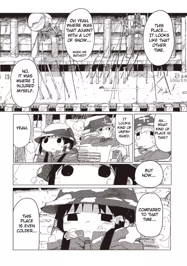 Shoujo Shuumatsu Ryokou Chapter 41 page 4 - Chapter 41: Snow Fort