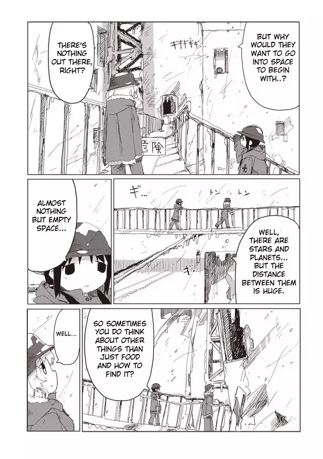 Shoujo Shuumatsu Ryokou Chapter 42 page 11 - Chapter 42: Rocket
