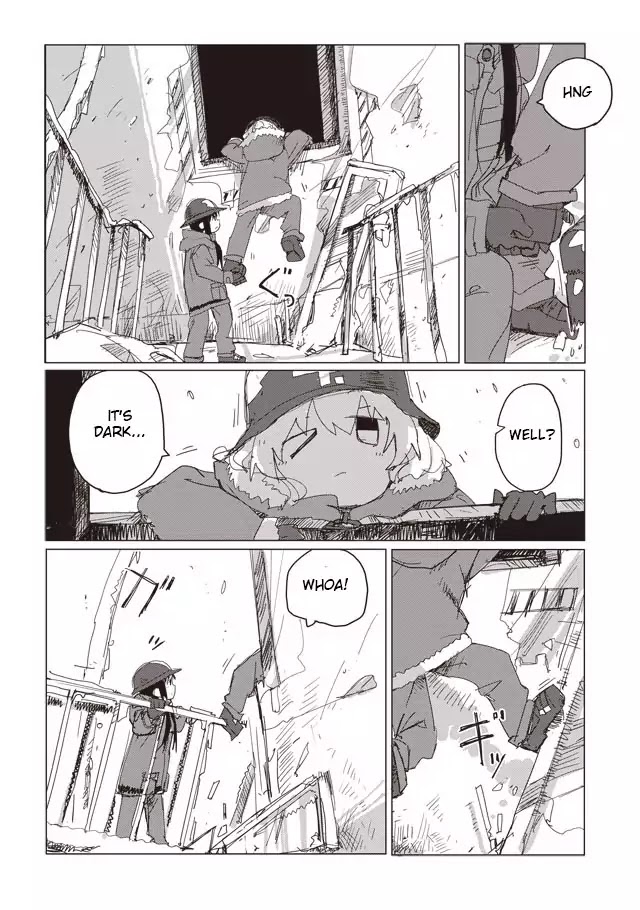 Shoujo Shuumatsu Ryokou Chapter 42 page 12 - Chapter 42: Rocket