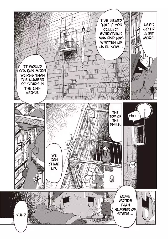 Shoujo Shuumatsu Ryokou Chapter 43 page 11 - Chapter 43: Volume 6 Tankoubon extra chapter