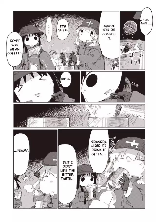 Shoujo Shuumatsu Ryokou Chapter 43 page 14 - Chapter 43: Volume 6 Tankoubon extra chapter