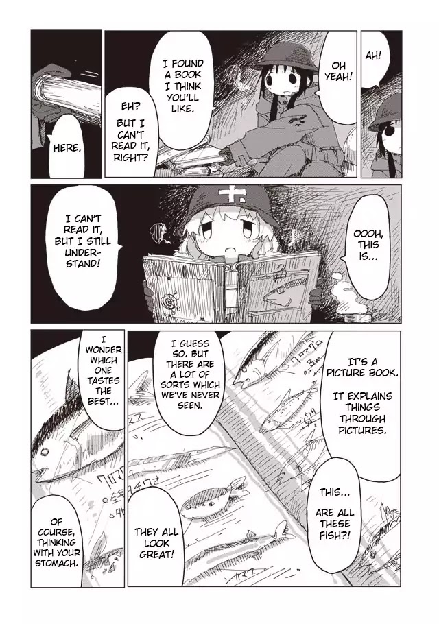 Shoujo Shuumatsu Ryokou Chapter 43 page 15 - Chapter 43: Volume 6 Tankoubon extra chapter