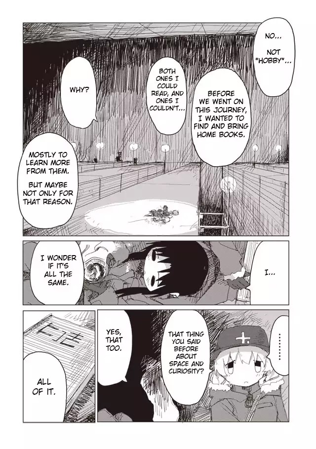 Shoujo Shuumatsu Ryokou Chapter 43 page 17 - Chapter 43: Volume 6 Tankoubon extra chapter