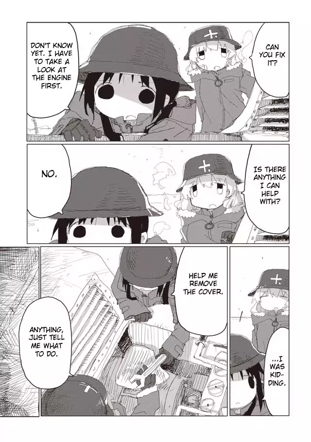 Shoujo Shuumatsu Ryokou Chapter 44 page 5 - Chapter 44: Special