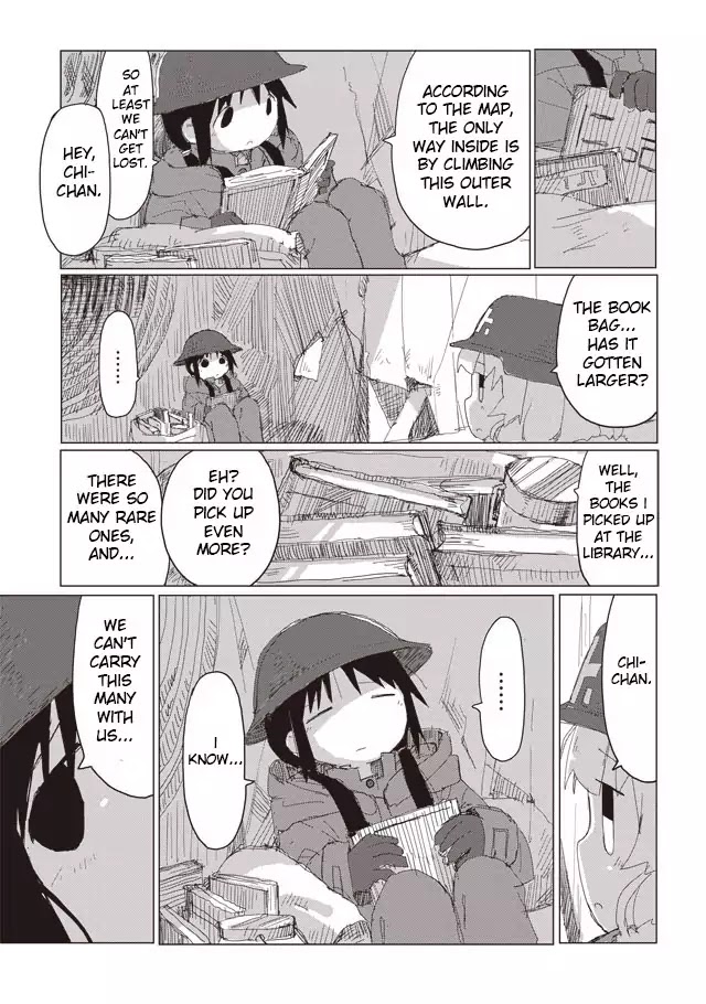 Shoujo Shuumatsu Ryokou Chapter 45 page 11 - Chapter 45: Climbing