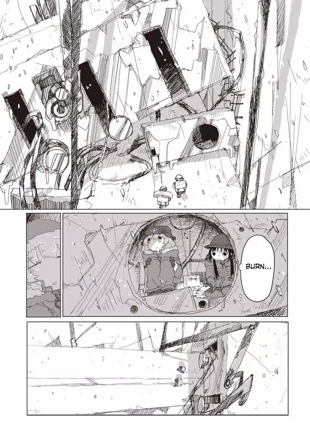 Shoujo Shuumatsu Ryokou Chapter 45 page 15 - Chapter 45: Climbing