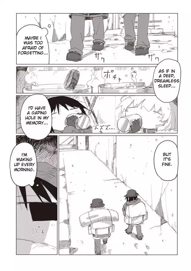 Shoujo Shuumatsu Ryokou Chapter 45 page 17 - Chapter 45: Climbing