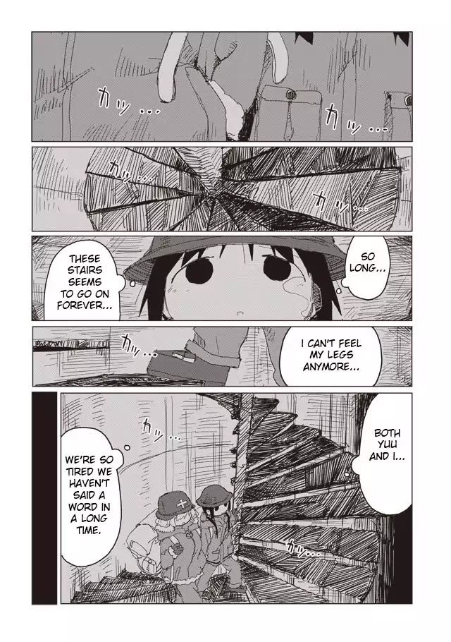 Shoujo Shuumatsu Ryokou Chapter 46 page 10 - Chapter 46 Staircase