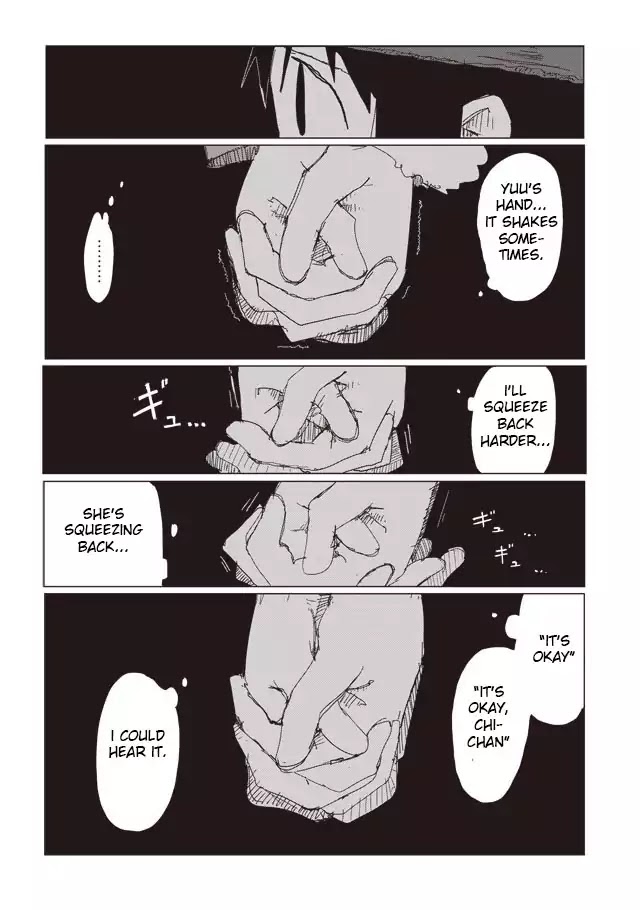 Shoujo Shuumatsu Ryokou Chapter 46 page 12 - Chapter 46 Staircase
