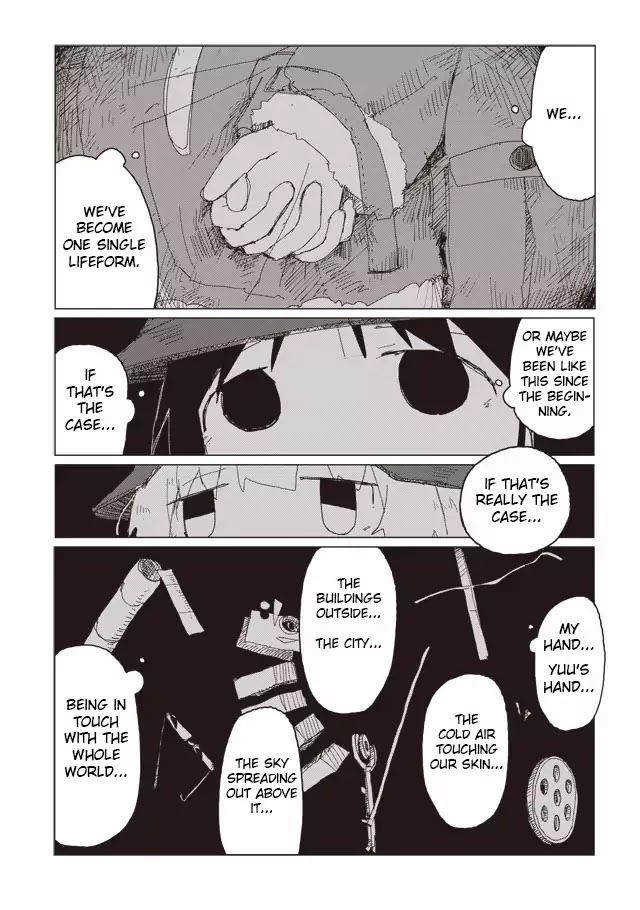 Shoujo Shuumatsu Ryokou Chapter 46 page 13 - Chapter 46 Staircase