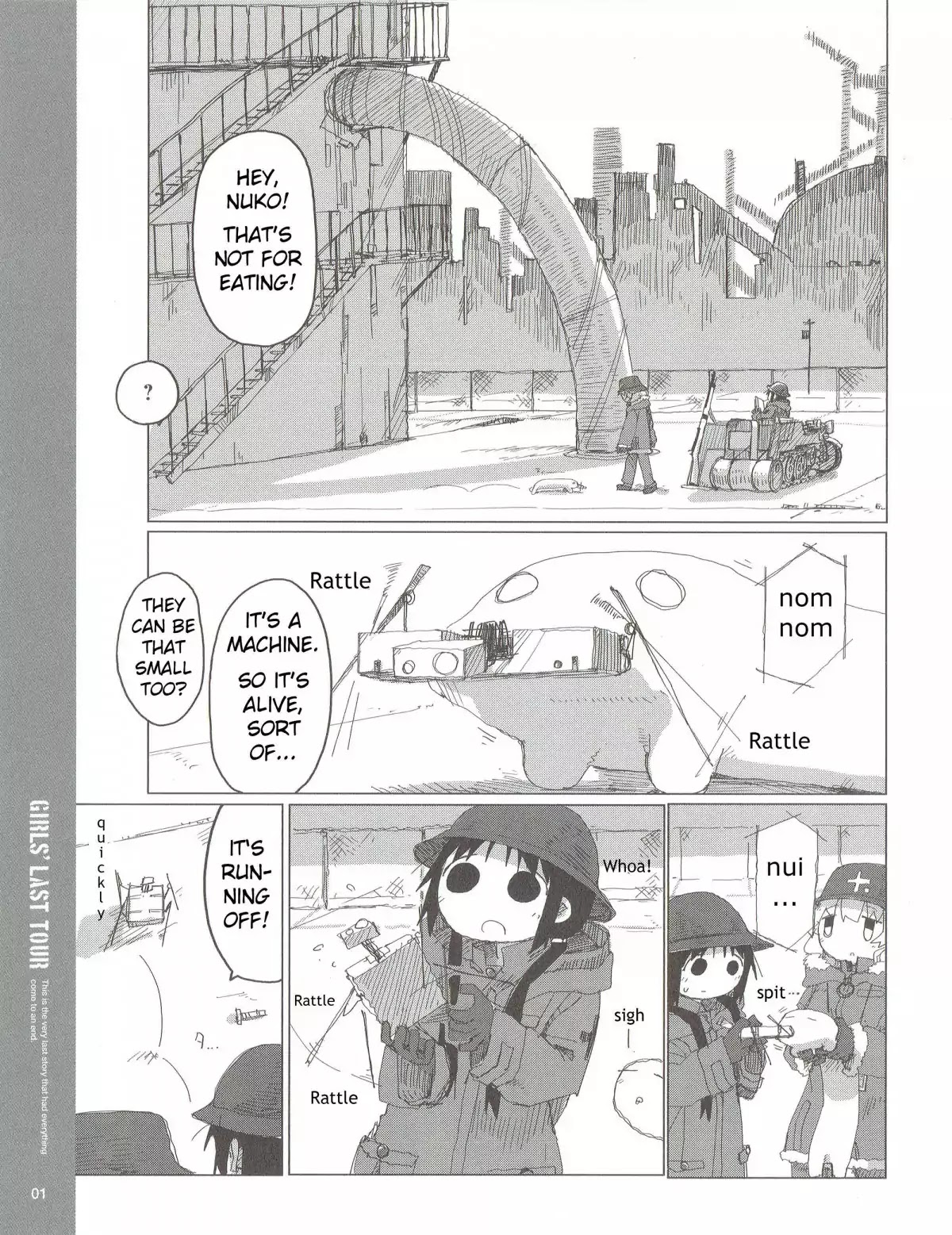 Shoujo Shuumatsu Ryokou Chapter 47.6 page 1 - Vol.6 Special