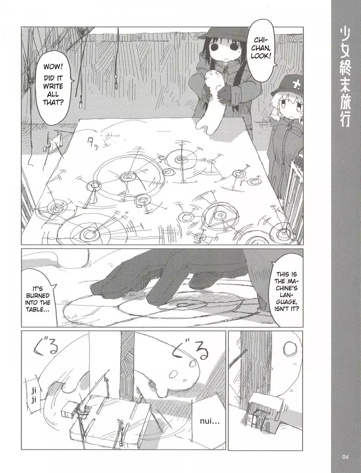 Shoujo Shuumatsu Ryokou Chapter 47.6 page 4 - Vol.6 Special