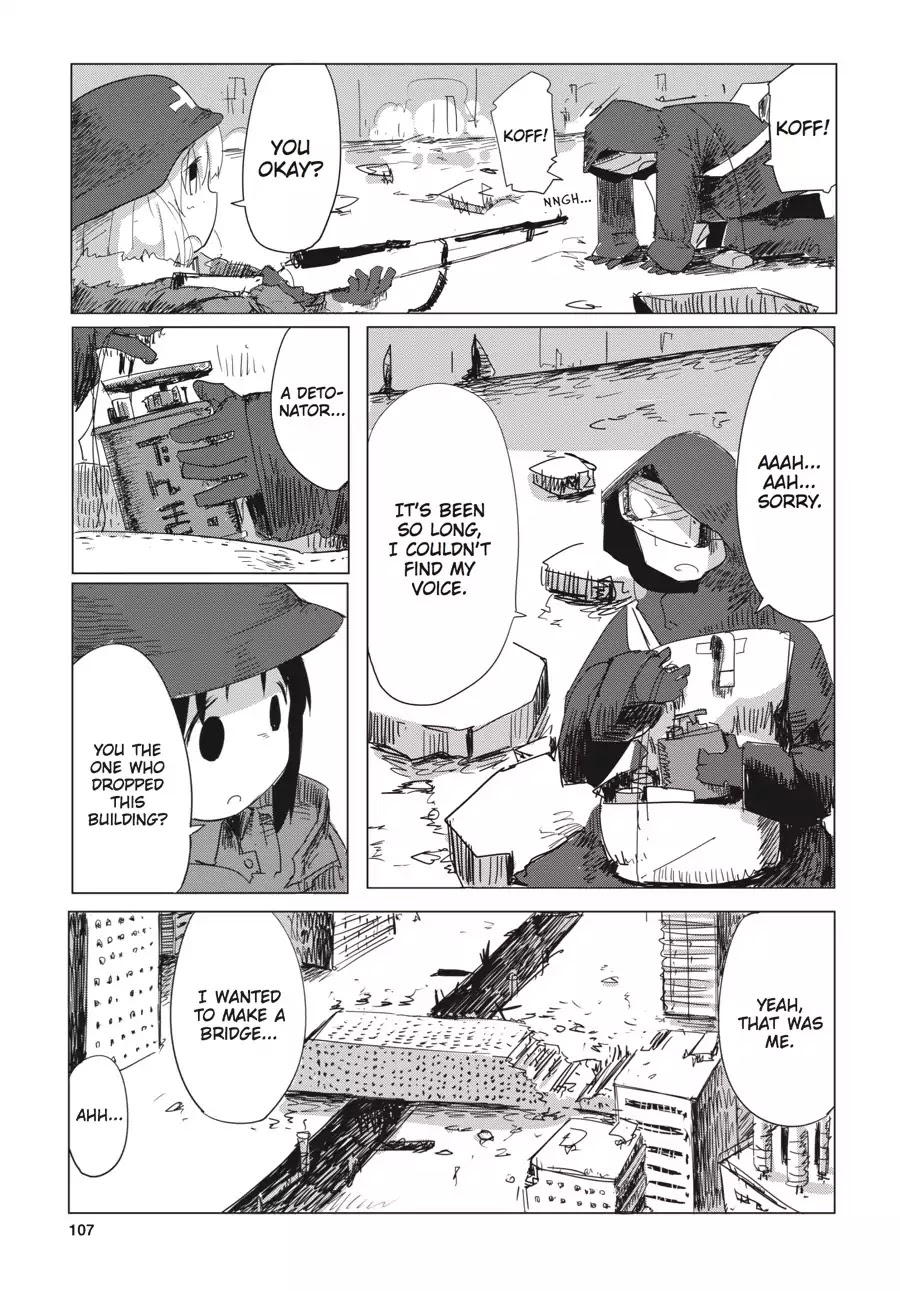 Shoujo Shuumatsu Ryokou Chapter 6 page 11 - Chapter 6: Encounter