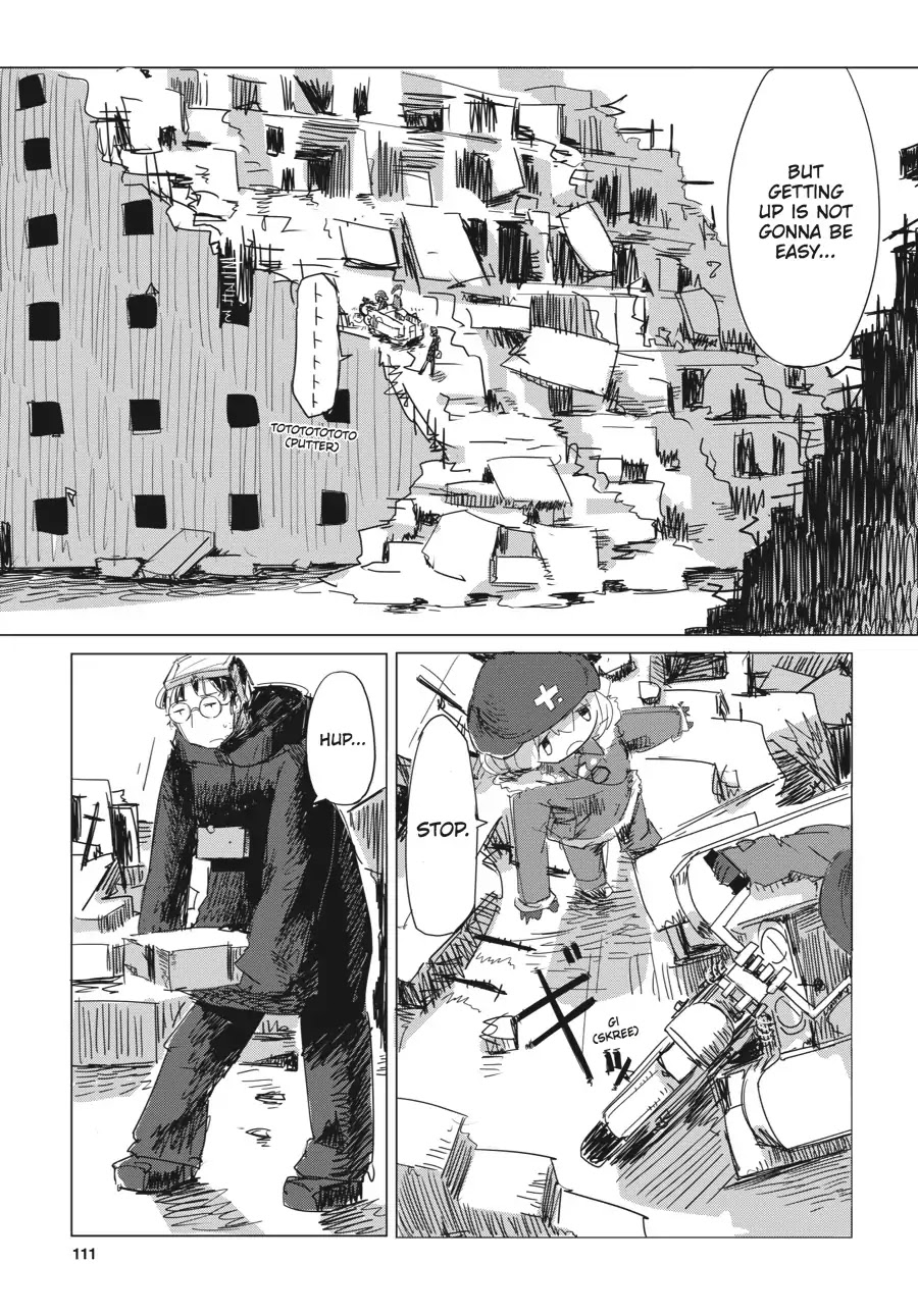 Shoujo Shuumatsu Ryokou Chapter 6 page 15 - Chapter 6: Encounter