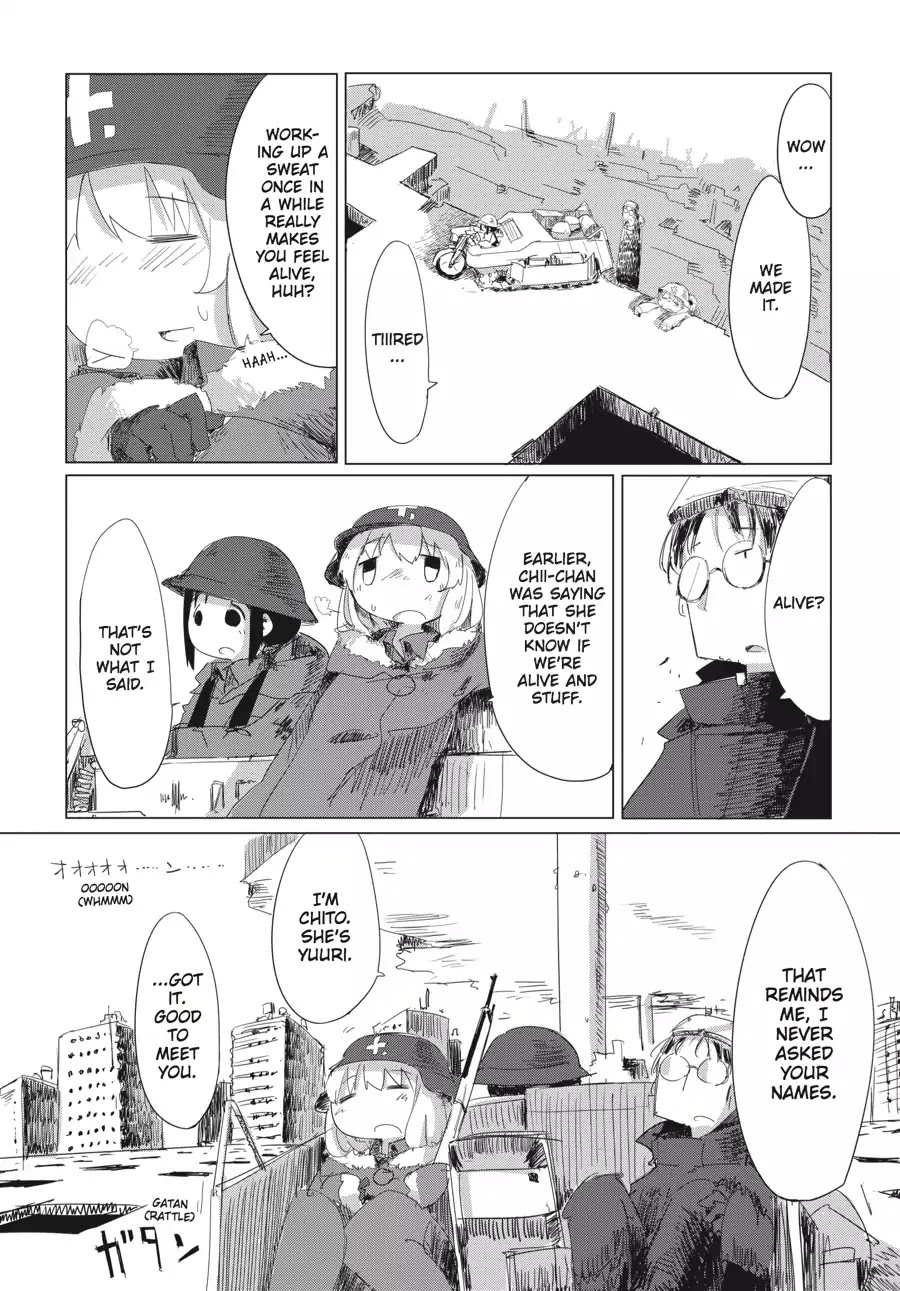 Shoujo Shuumatsu Ryokou Chapter 6 page 18 - Chapter 6: Encounter