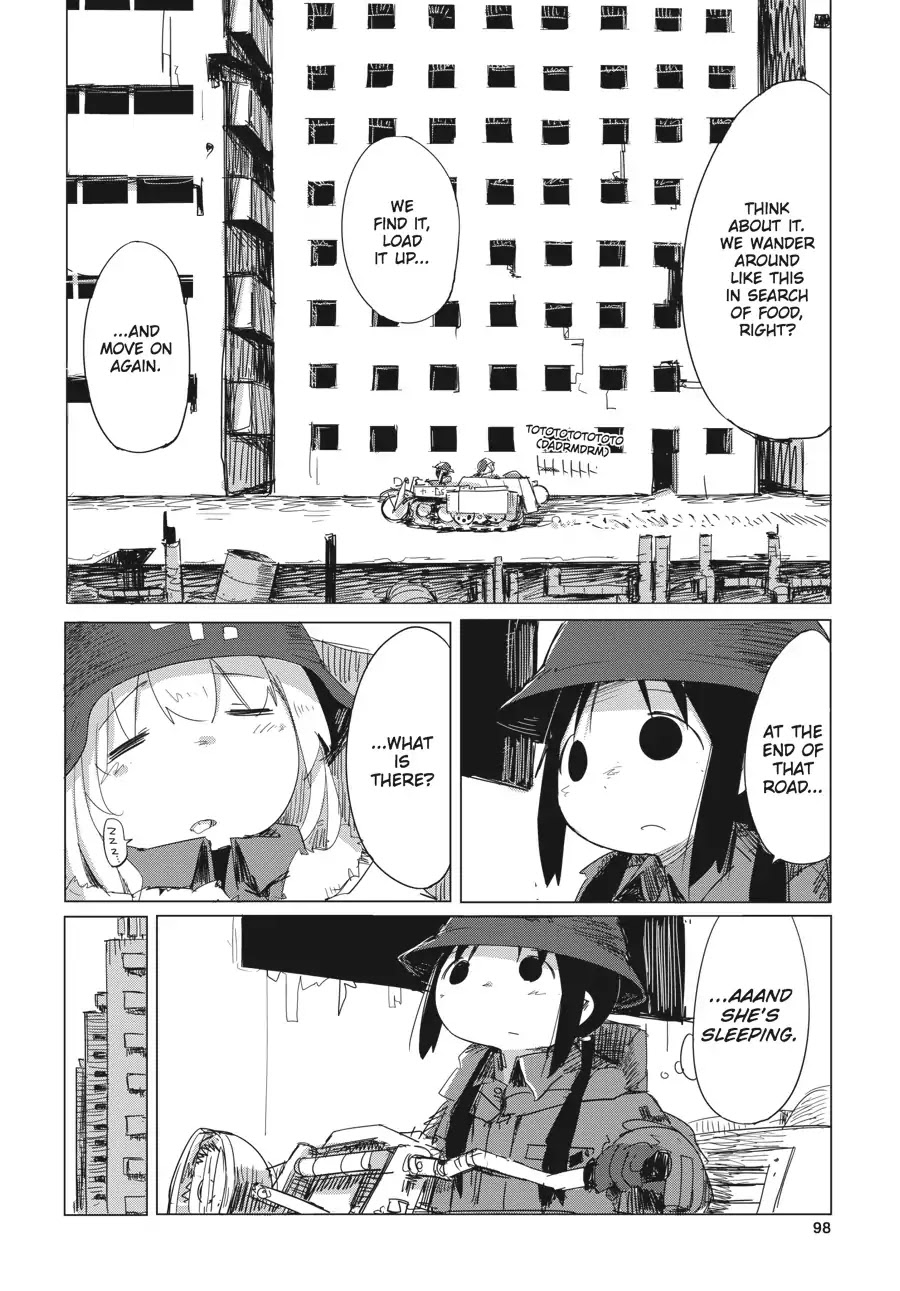 Shoujo Shuumatsu Ryokou Chapter 6 page 3 - Chapter 6: Encounter