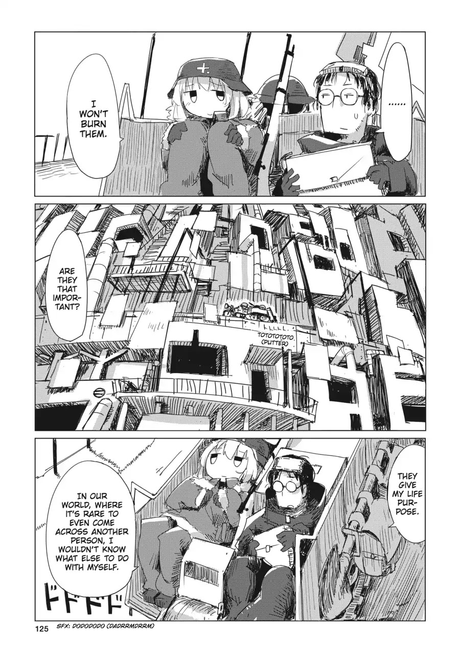 Shoujo Shuumatsu Ryokou Chapter 7 page 11 - Chapter 7: City