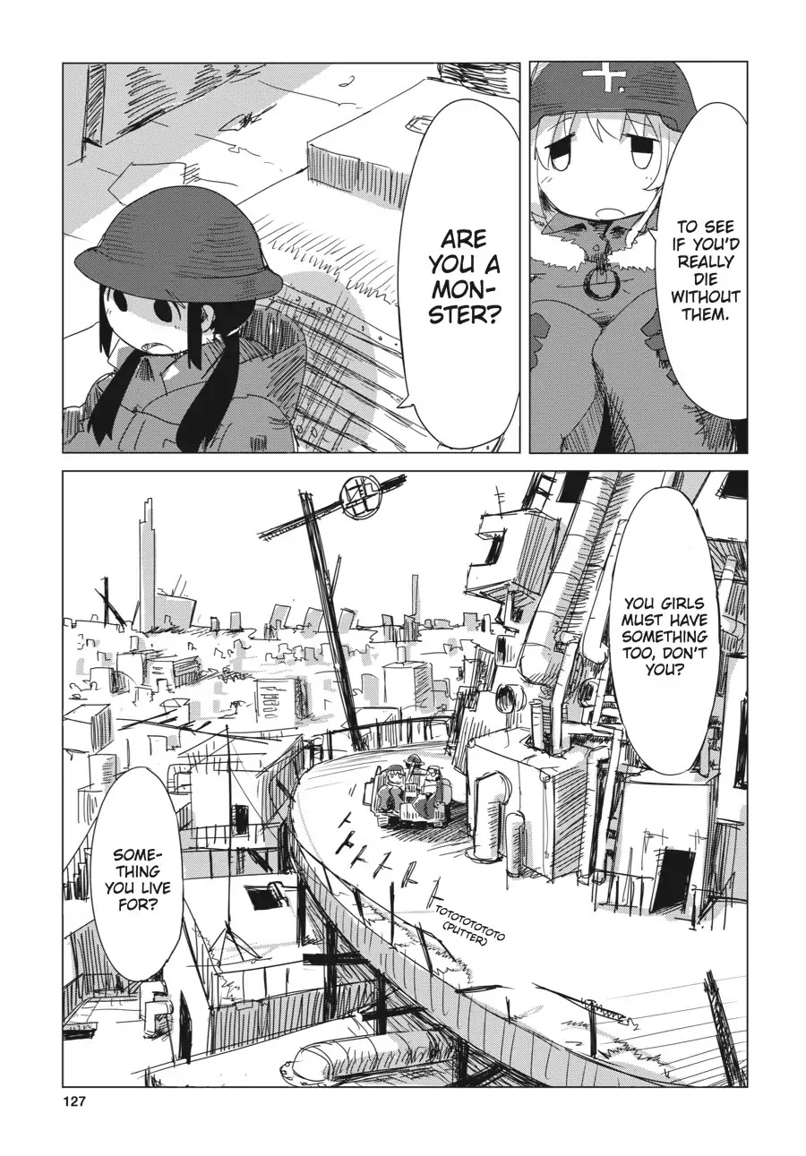 Shoujo Shuumatsu Ryokou Chapter 7 page 13 - Chapter 7: City